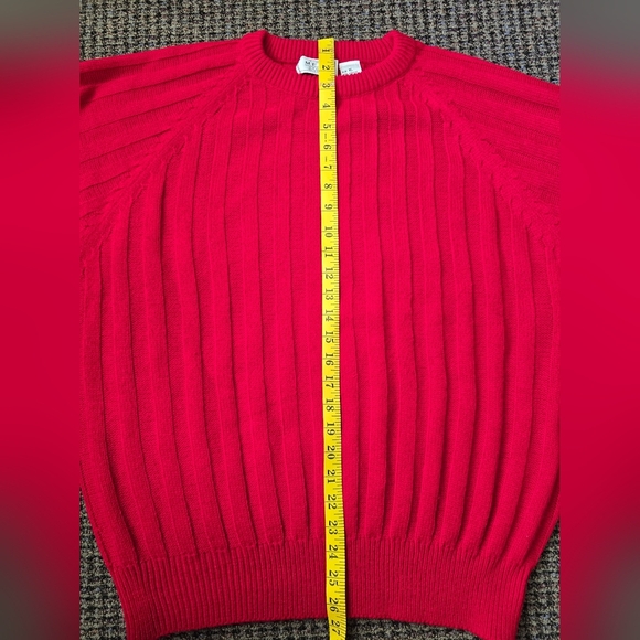 Vintage man knitted wool sweater from the year 80 and 90 - Picture 11 of 12